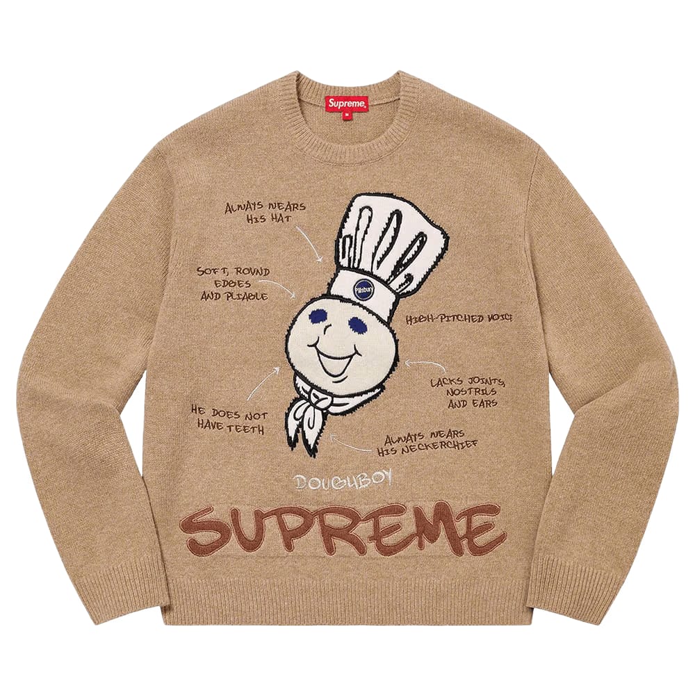 Supreme Doughboy Sweater Beige