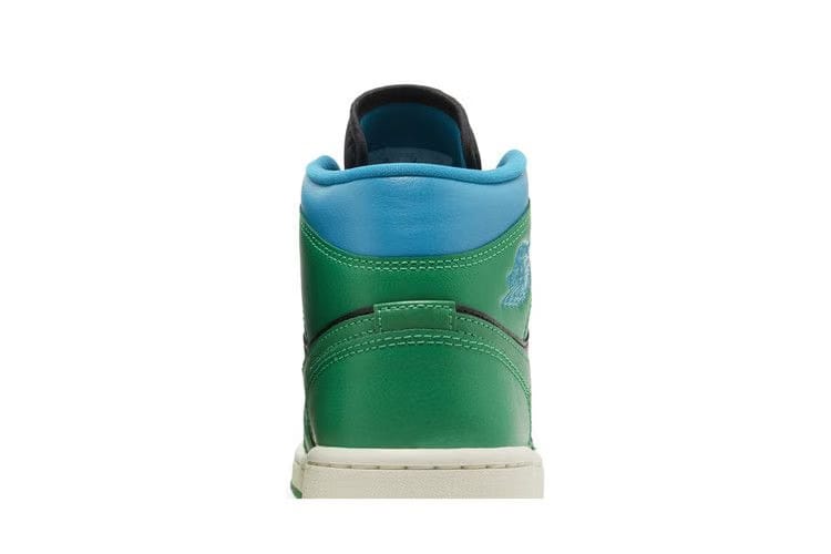 Air Jordan 1 Mid Lucky Green Aquatone