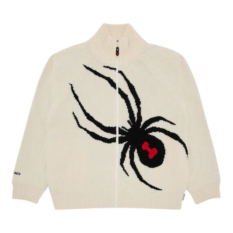 Supreme x Spyder WINDSTOPPER Zip Up Sweater Stone