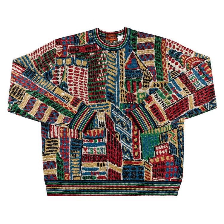 Supreme x Missoni Sweater Burgundy