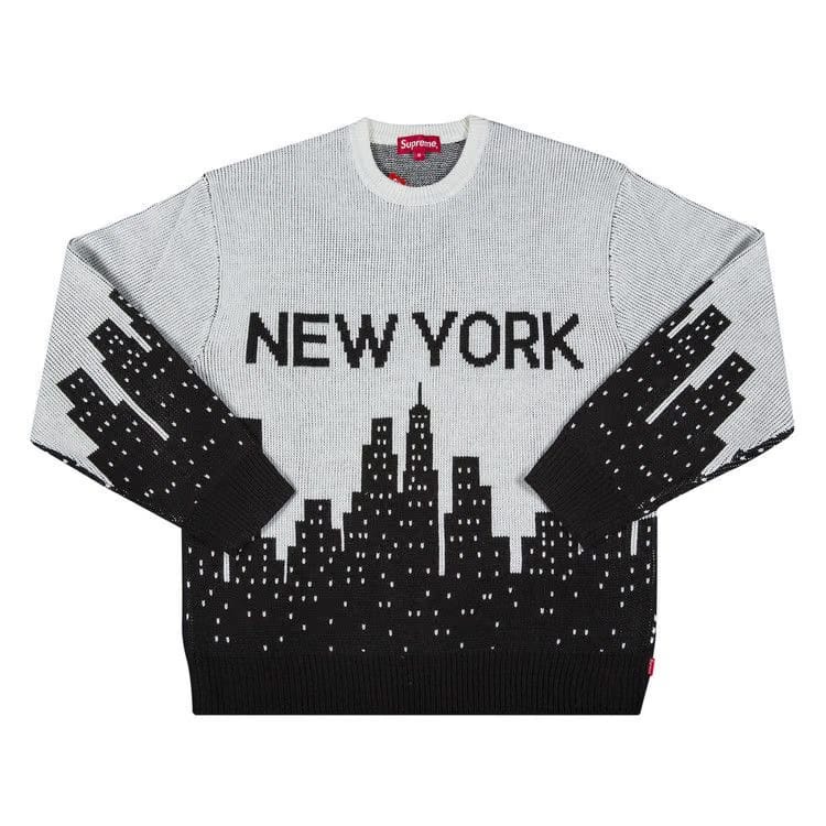 Supreme New York Sweater White