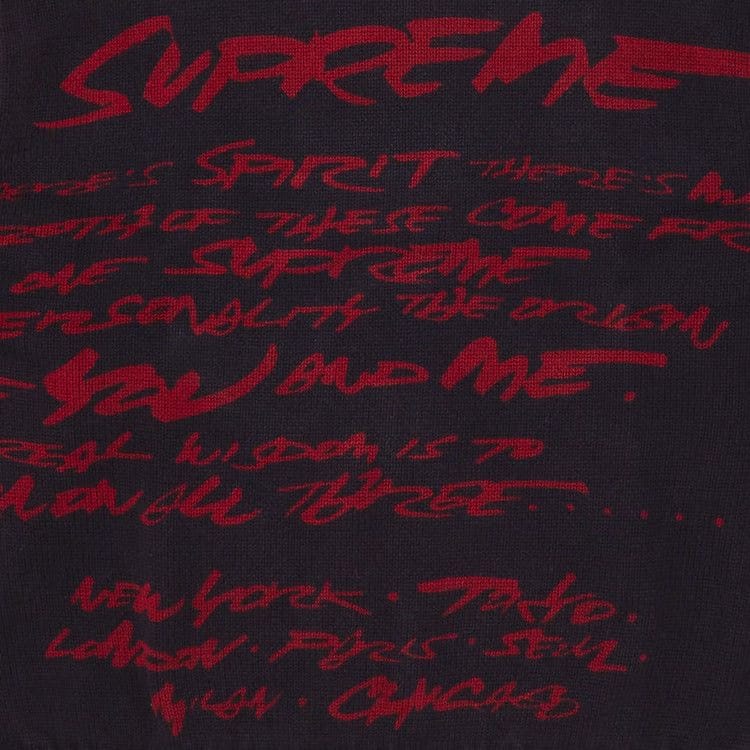 Supreme Futura Sweater Navy