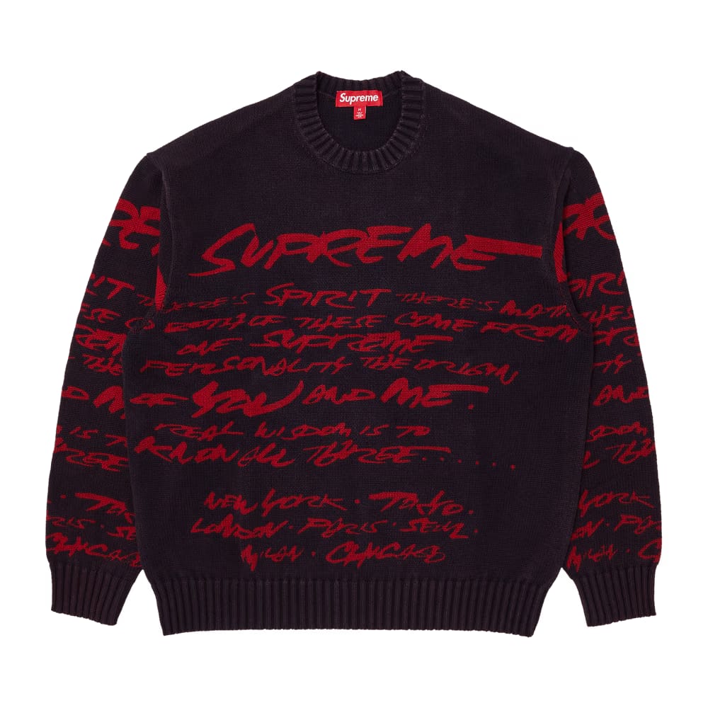 Supreme Futura Sweater Navy