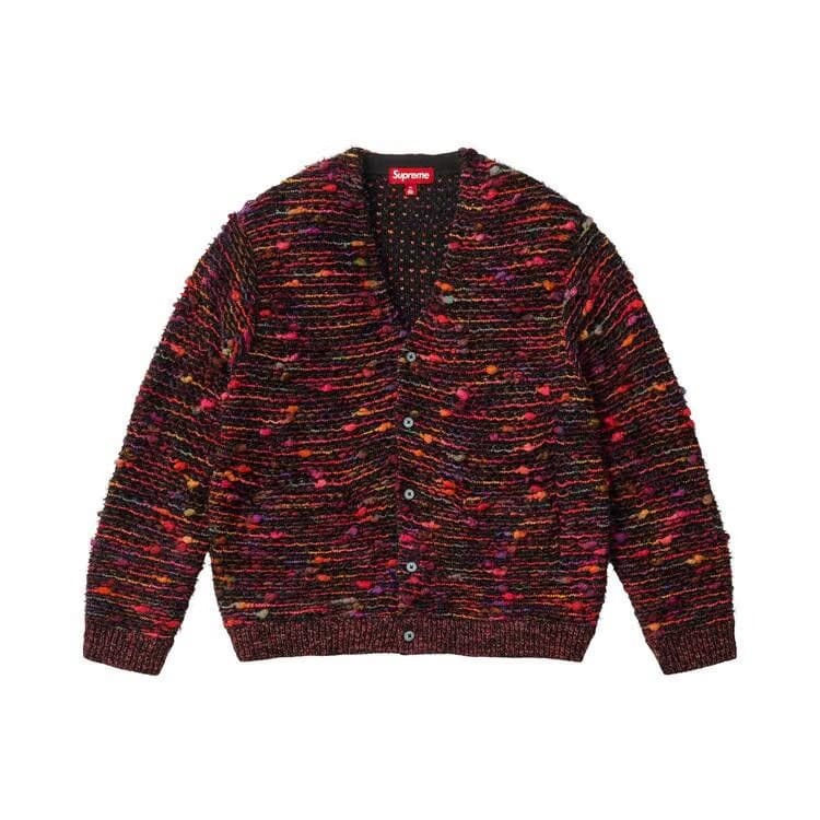 Supreme Textured Cardigan Orange