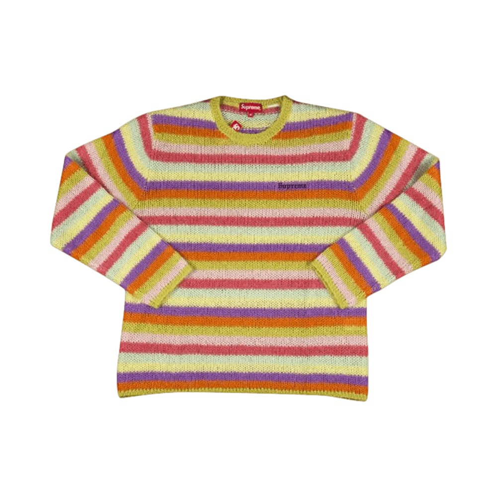 Supreme Striped Mohair Sweater Multi