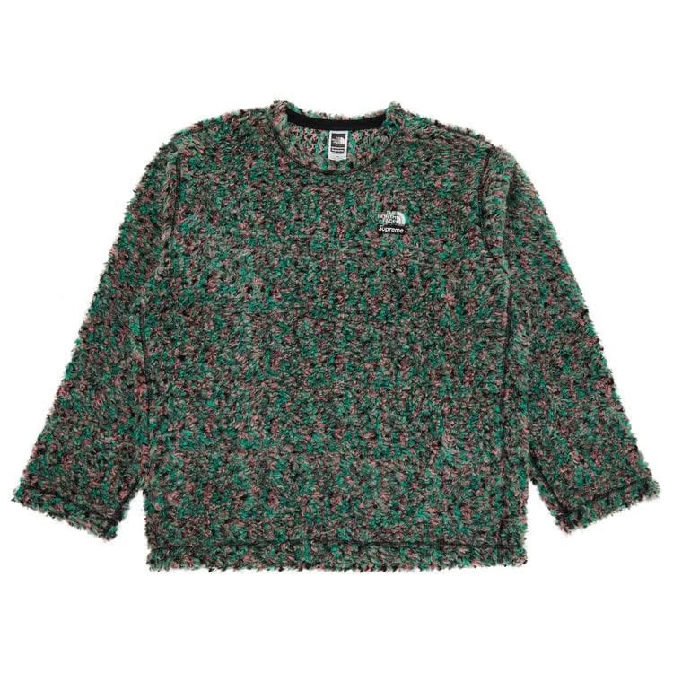 Supreme x The North Face High Pile Fleece Long-Sleeve Top Multicolor