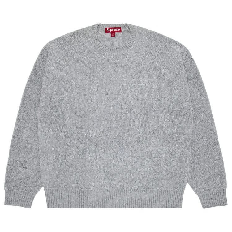 Supreme Terry Small Box Sweater Heather Grey