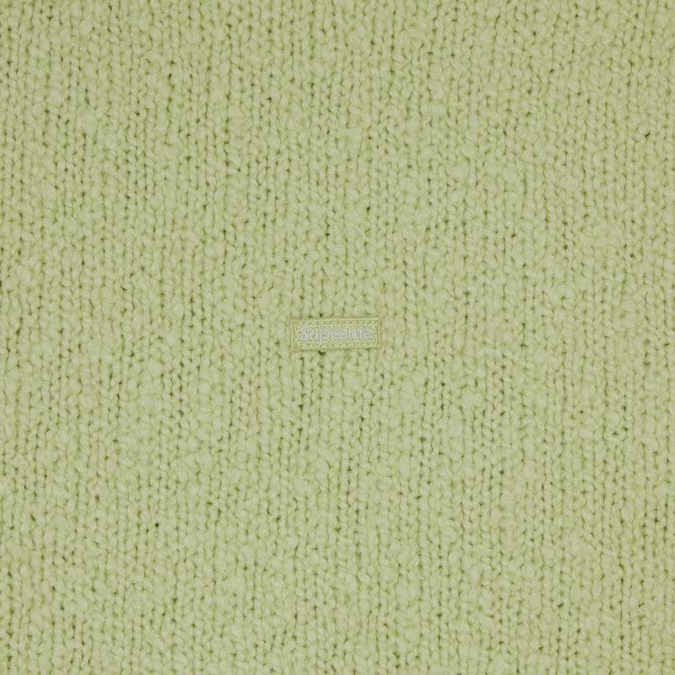 Supreme Bouclé Small Box Sweater Bright Lime