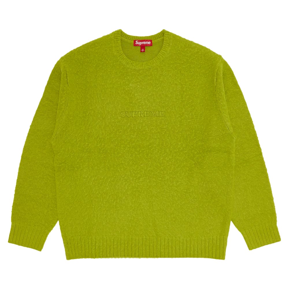 Supreme Pilled Sweater Lime