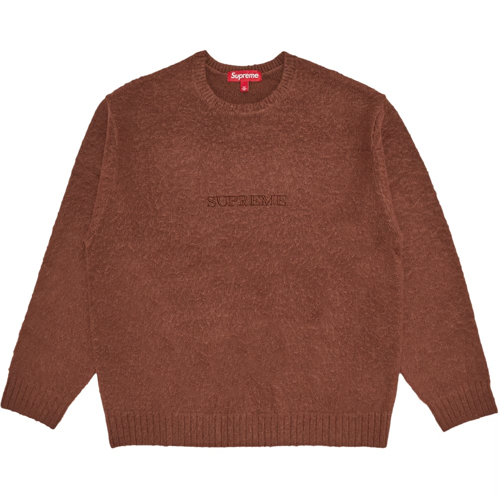 Supreme Pilled Sweater Brown