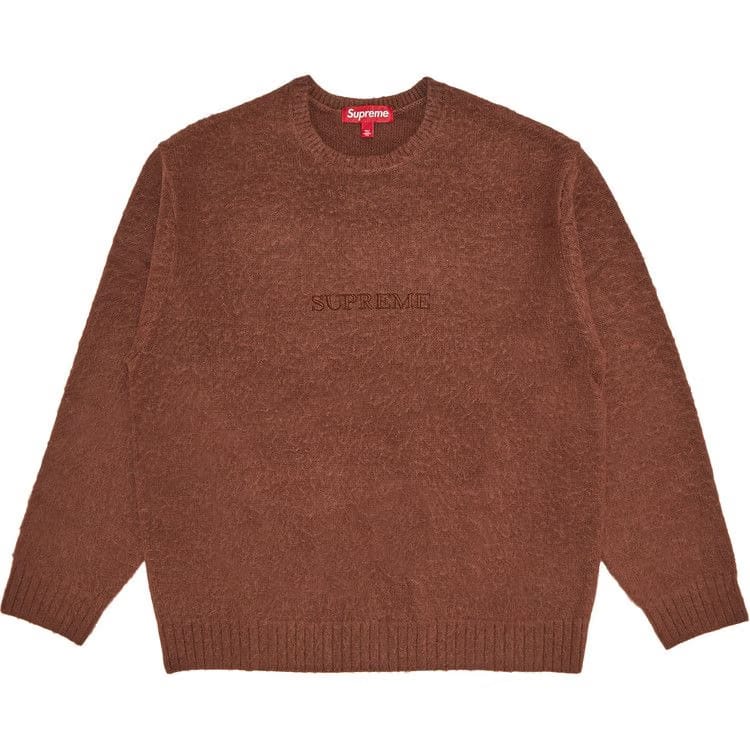 Supreme Pilled Sweater Brown