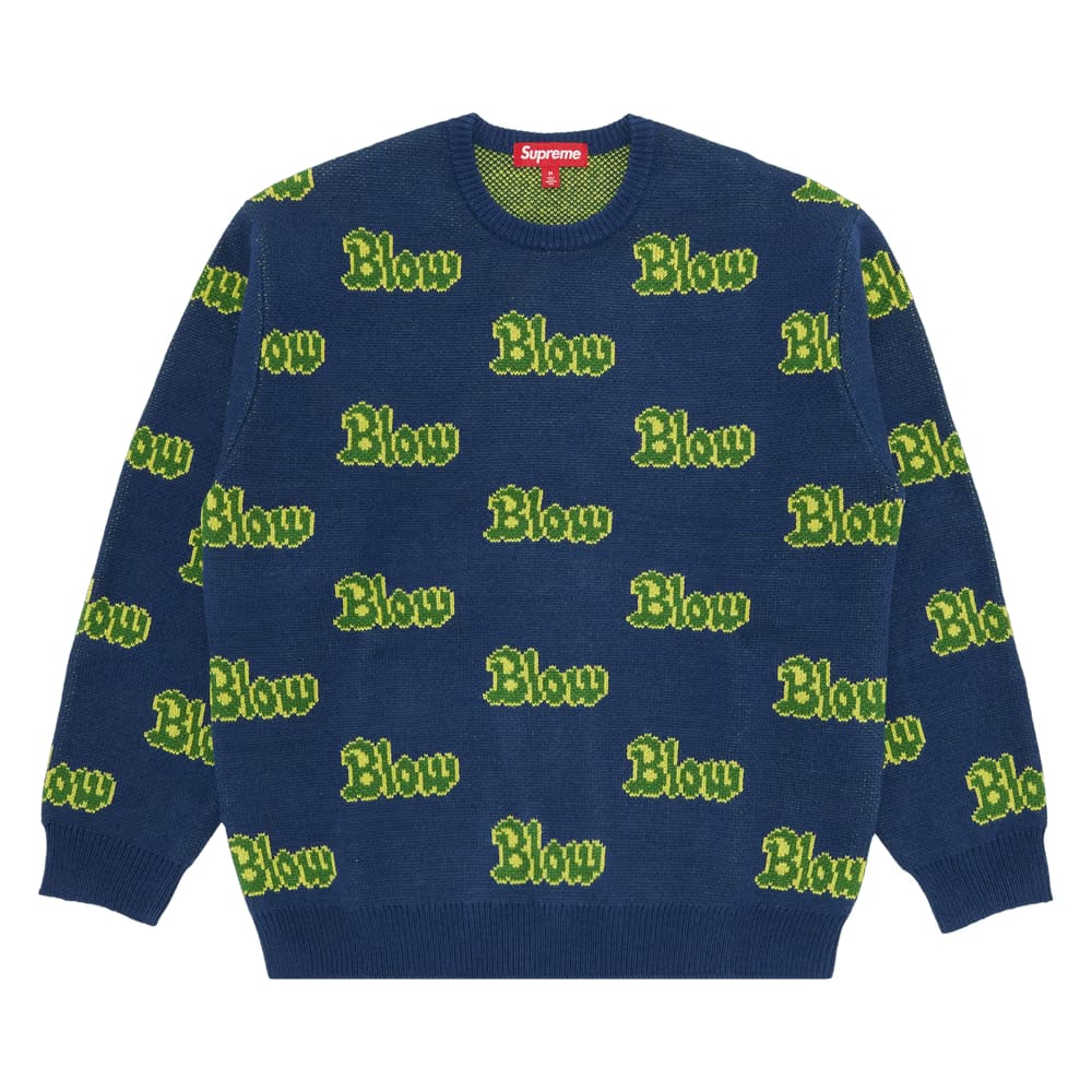 Supreme Blow Sweater Navy