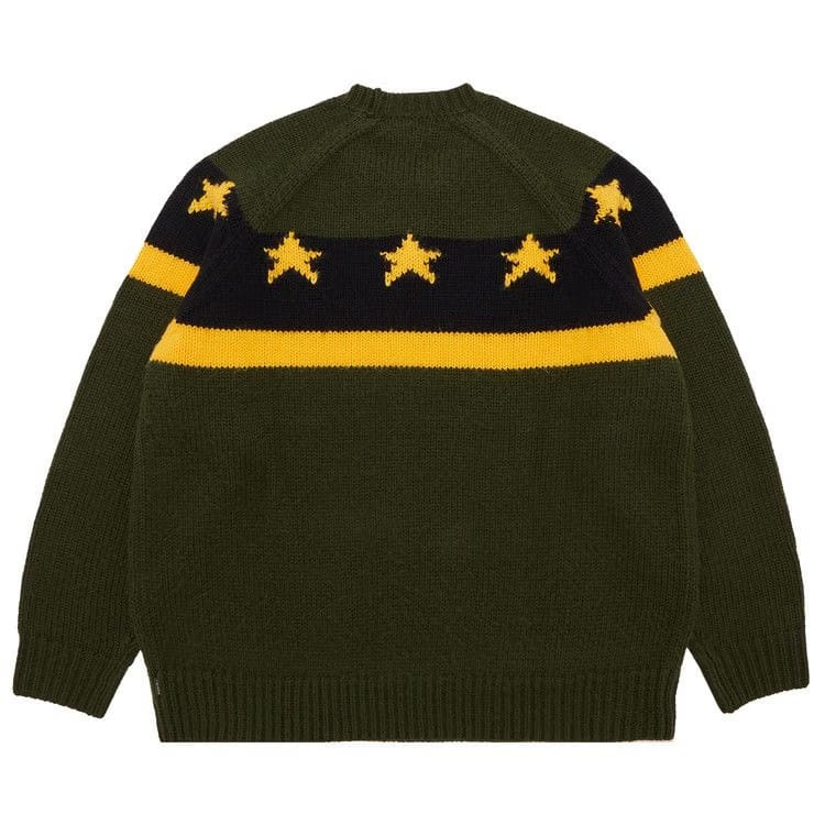 Supreme Stars Sweater Green
