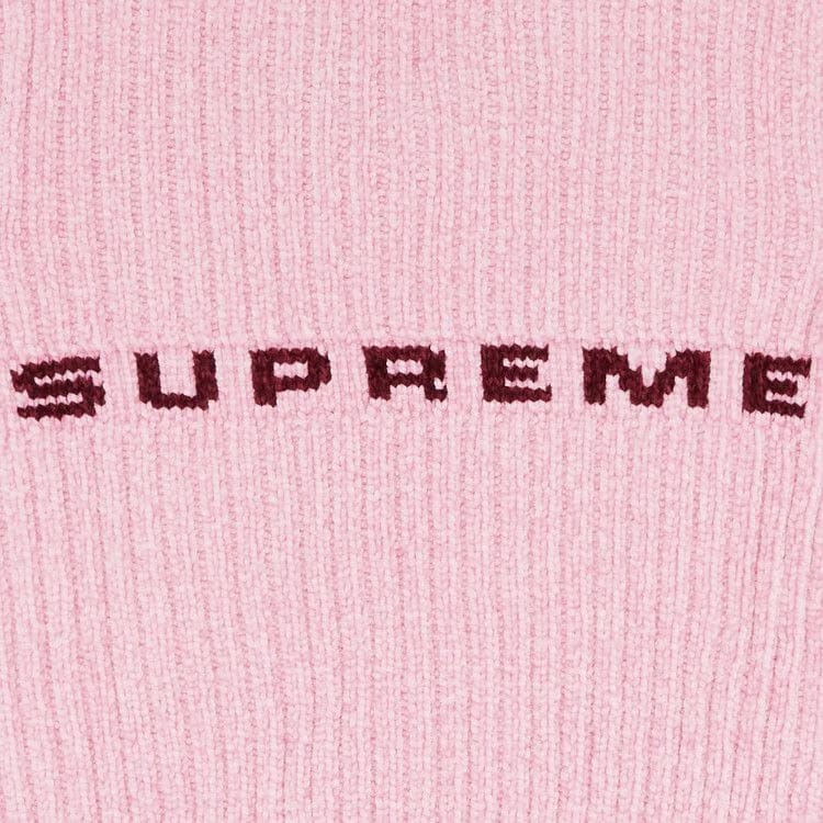 Supreme Chenille Sweater Vest Pink