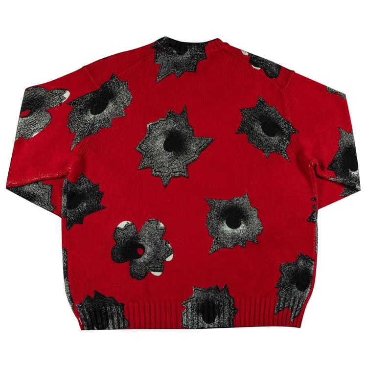 Supreme x Nate Lowman Sweater Red