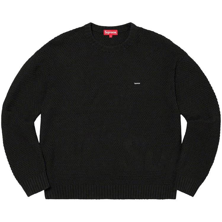 Supreme Worn Brushed Sweater Black