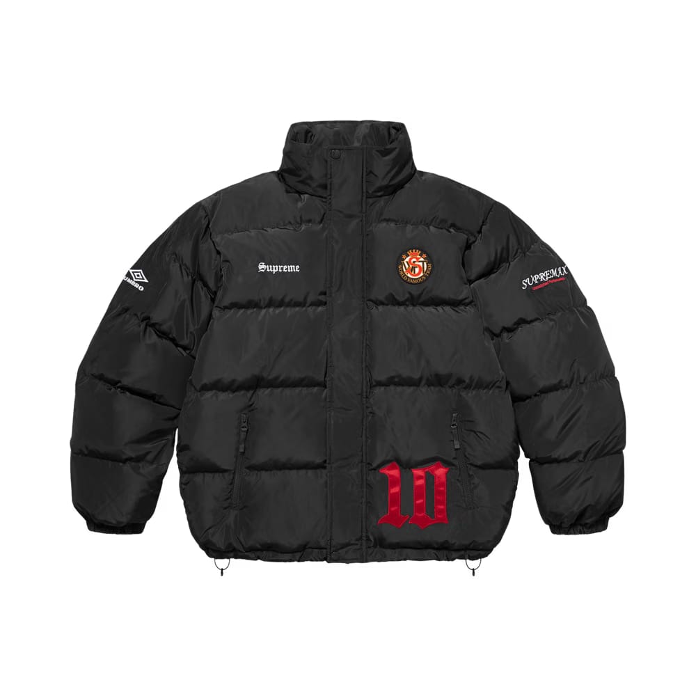 Supreme x Umbro Down Puffer Jacket Black