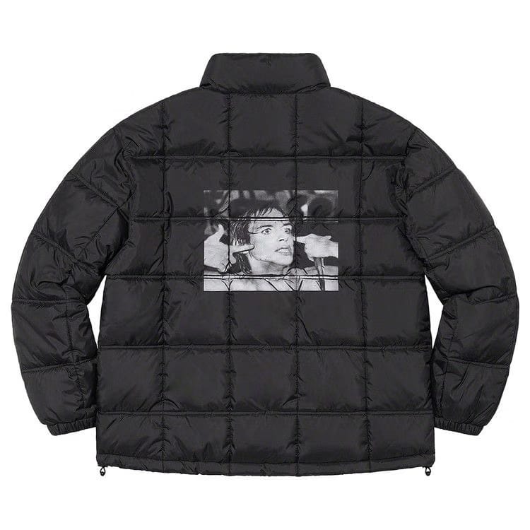 Supreme Iggy Pop Puffy Jacket Black