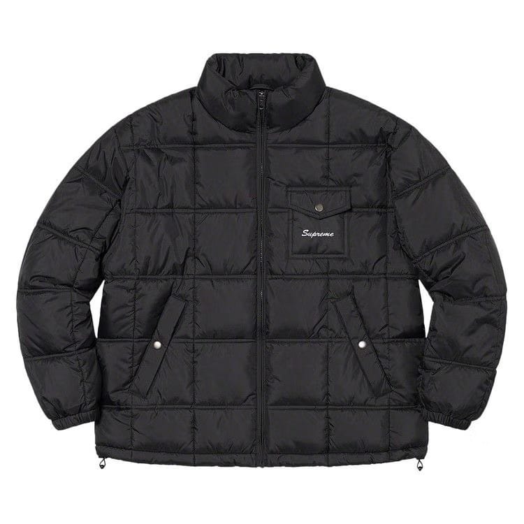 Supreme Iggy Pop Puffy Jacket Black