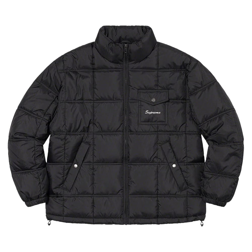 Supreme Iggy Pop Puffy Jacket Black
