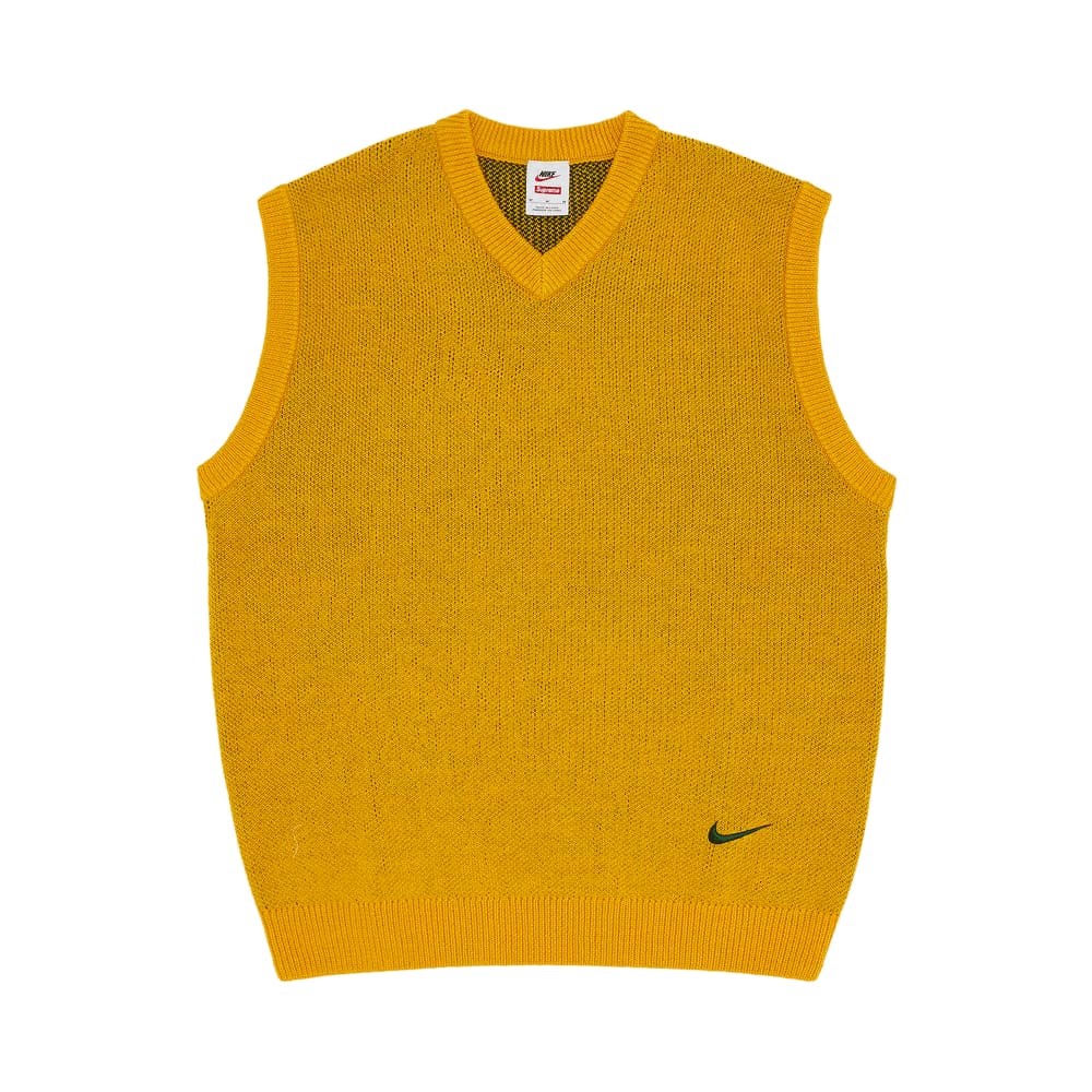 Supreme x Nike Sweater Vest Yellow