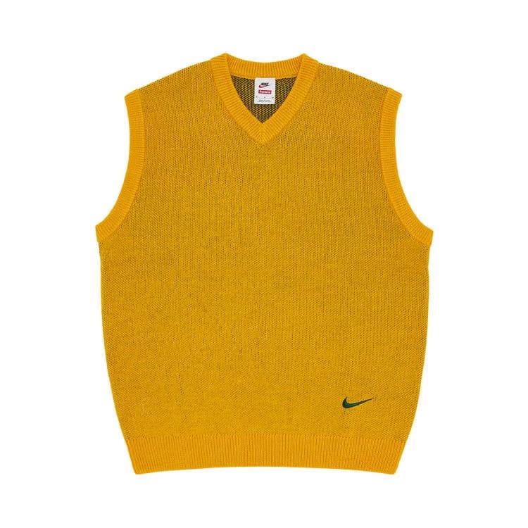 Supreme x Nike Sweater Vest Yellow
