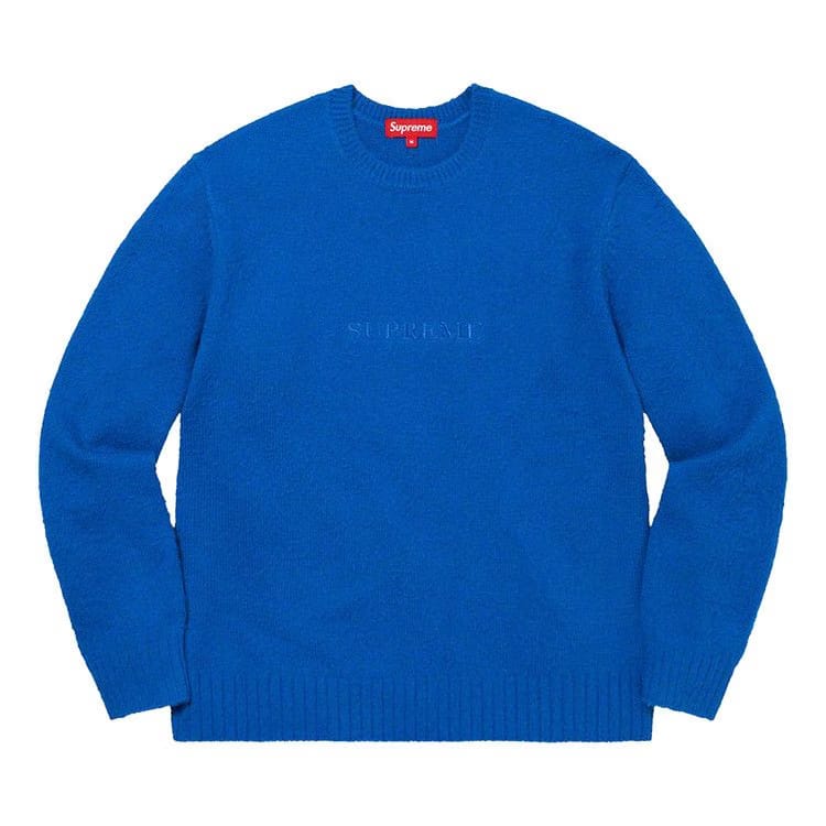 Supreme Pilled Sweater Royal
