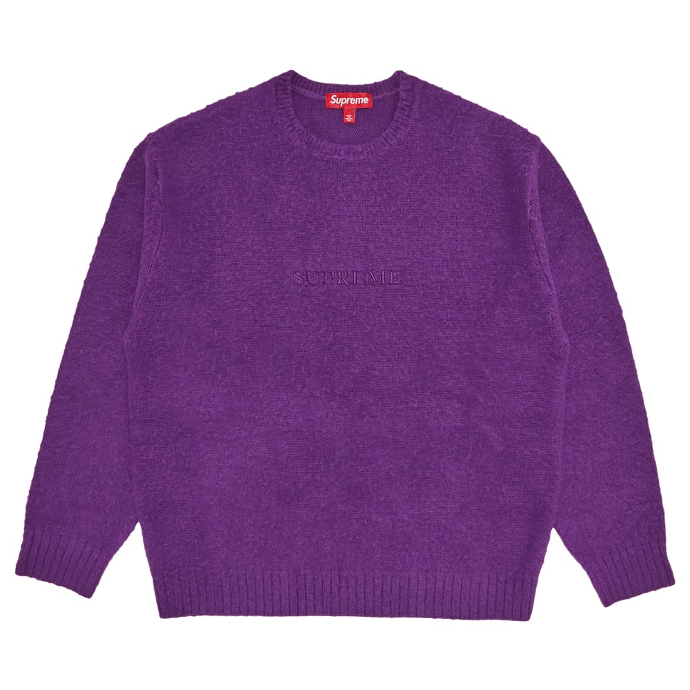 Supreme Pilled Sweater Purple