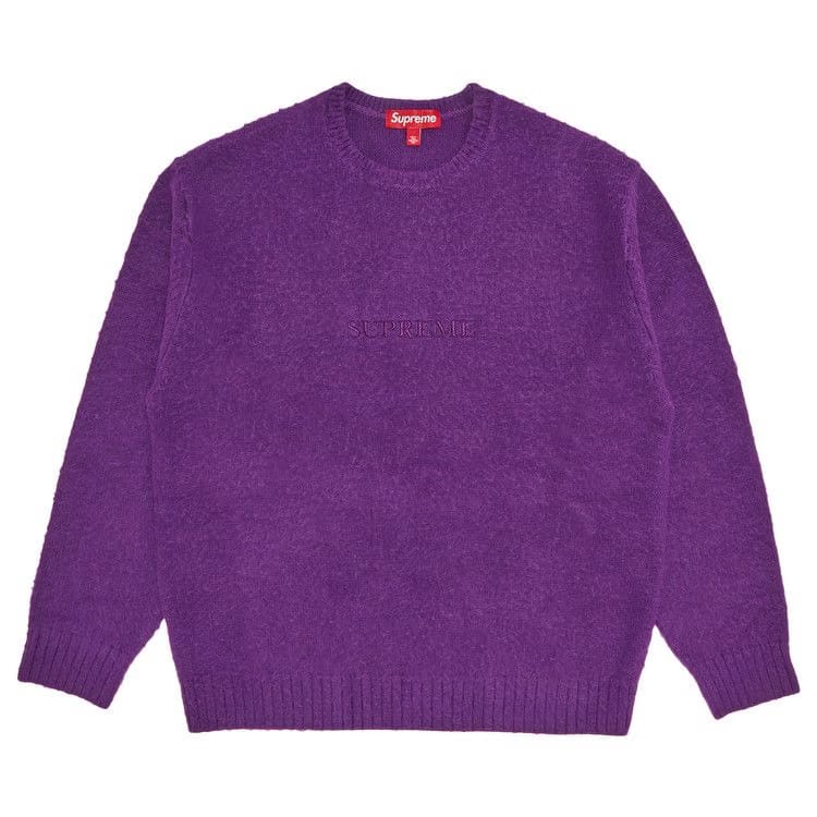 Supreme Pilled Sweater Purple