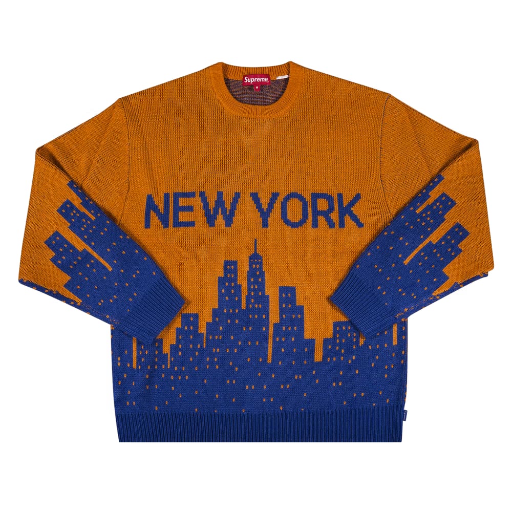 Supreme New York Sweater Orange