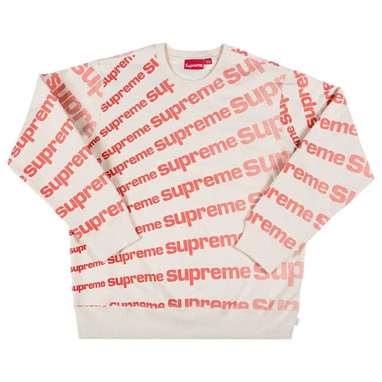 Supreme Radial Crewneck Natural