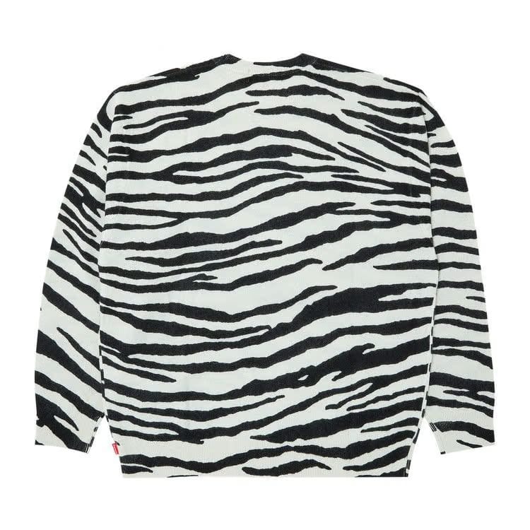 Supreme Cashmere Sweater Zebra