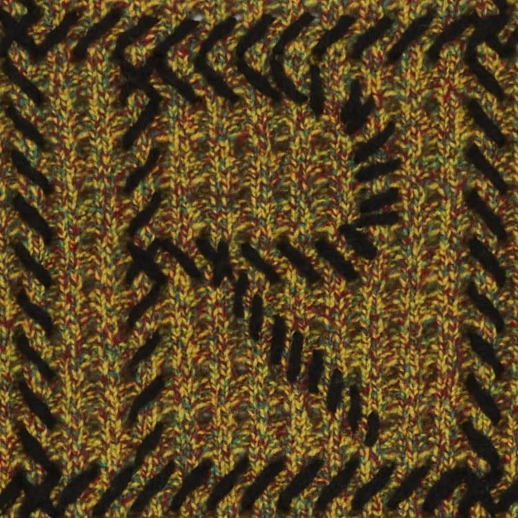 Supreme Quilt Stitch Sweater Yellow
