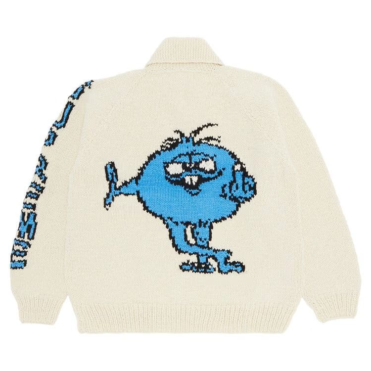 Supreme Camacho Cowichan Sweater Natural