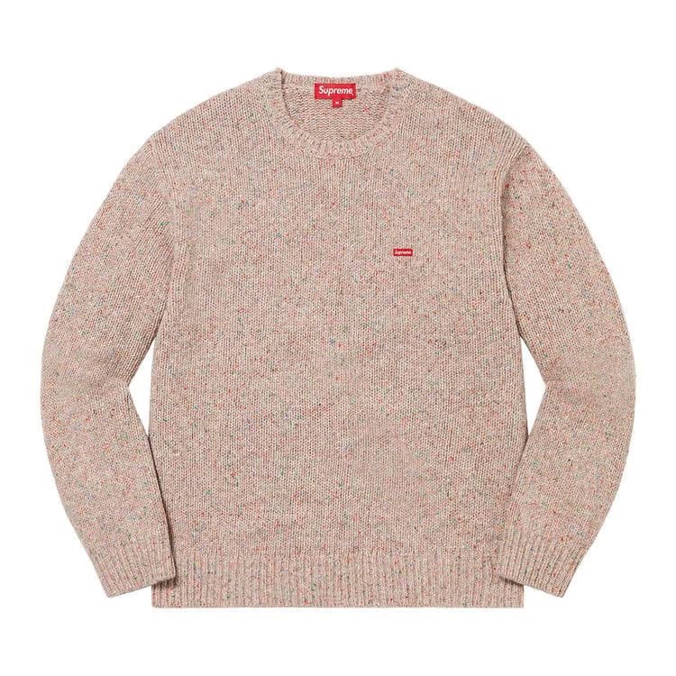 Supreme Small Box Speckle Sweater Heather Multicolor