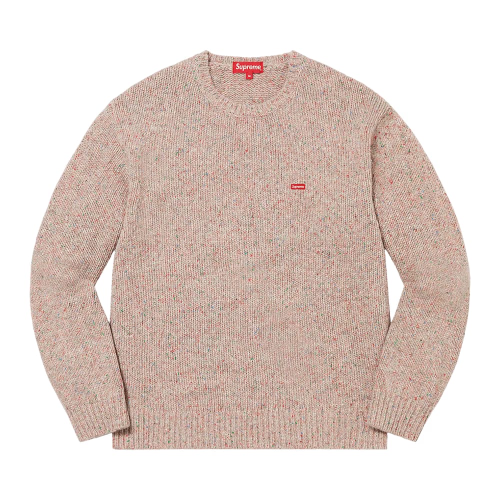 Supreme Small Box Speckle Sweater Heather Multicolor