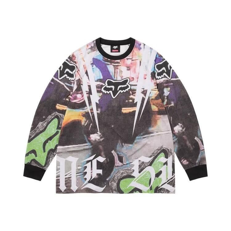 Supreme x Fox Racing Long-Sleeve Top Multicolor