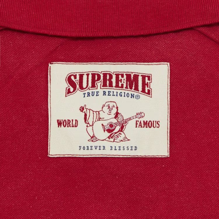 Supreme x True Religion Appliqué Polo Red