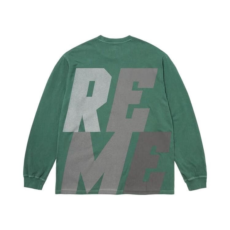 Supreme Reflective Long-Sleeve Top Green