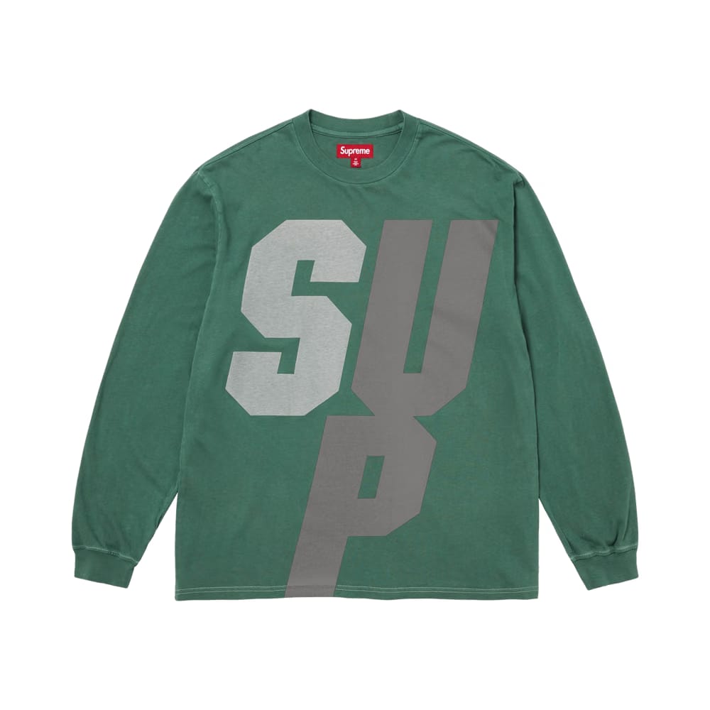 Supreme Reflective Long-Sleeve Top Green
