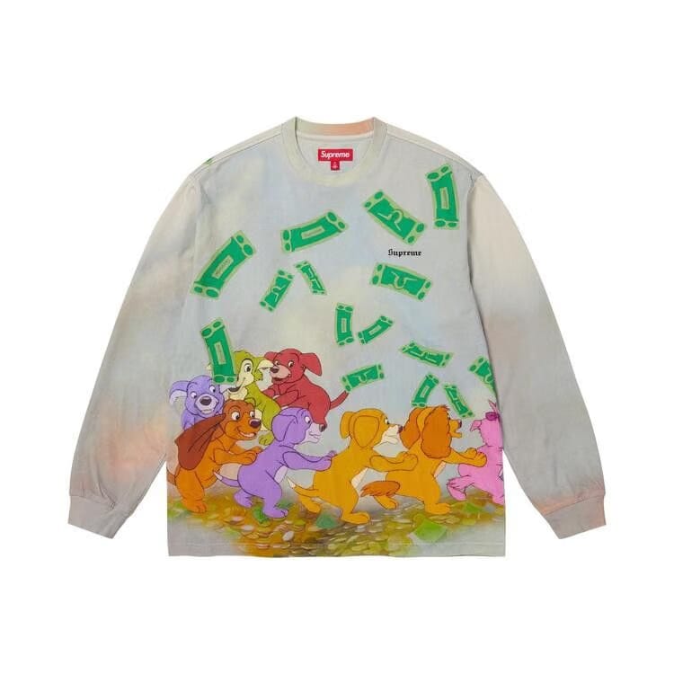 Supreme All Dogs Go To Heaven Long-Sleeve Top Day