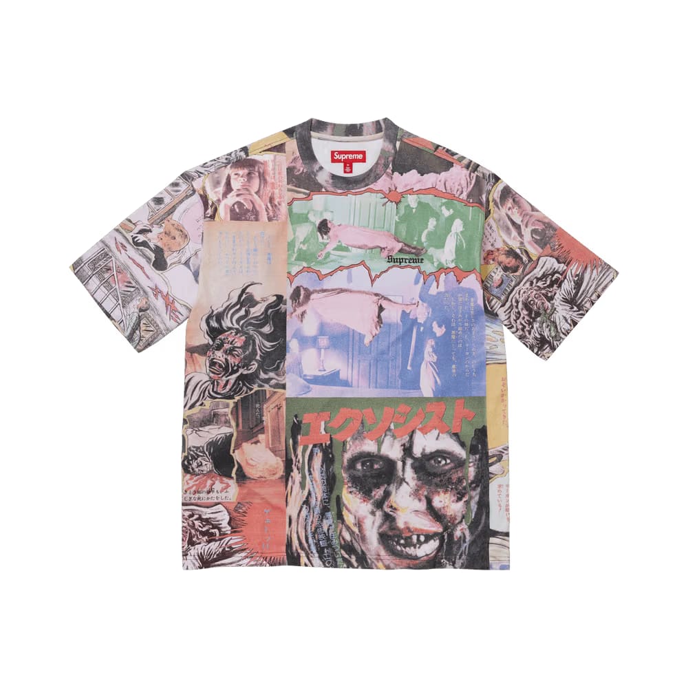 Supreme x The Exorcist Shorts-Sleeve Top Multicolor