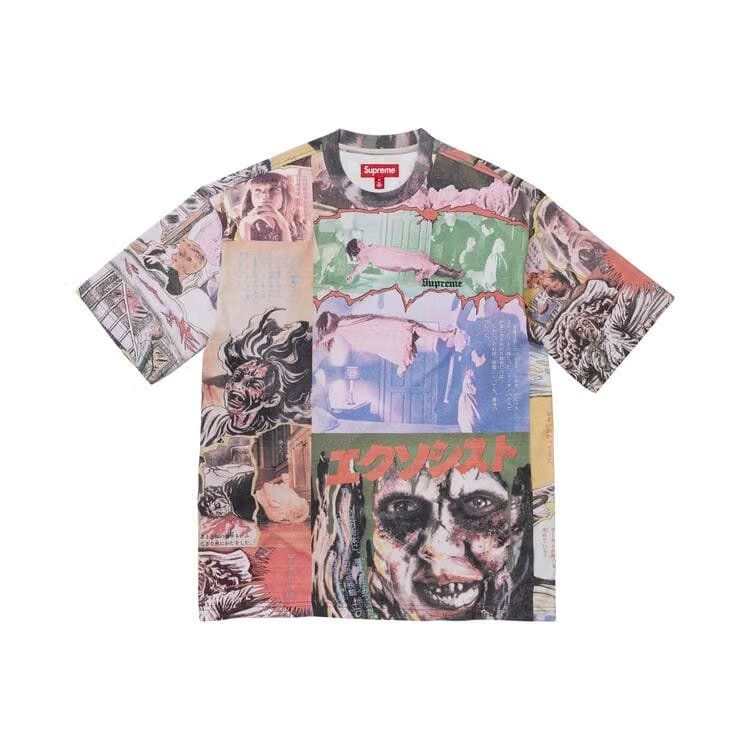 Supreme x The Exorcist Shorts-Sleeve Top Multicolor