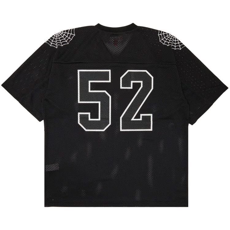 Supreme Spiderweb Football Jersey Black