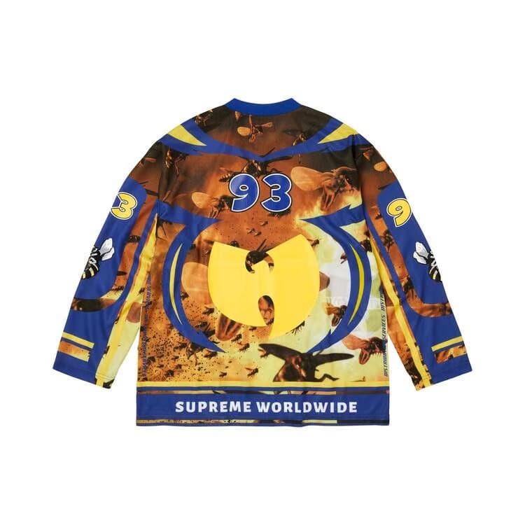 Supreme x Wu-Tang Clan Hockey Jersey Multicolor