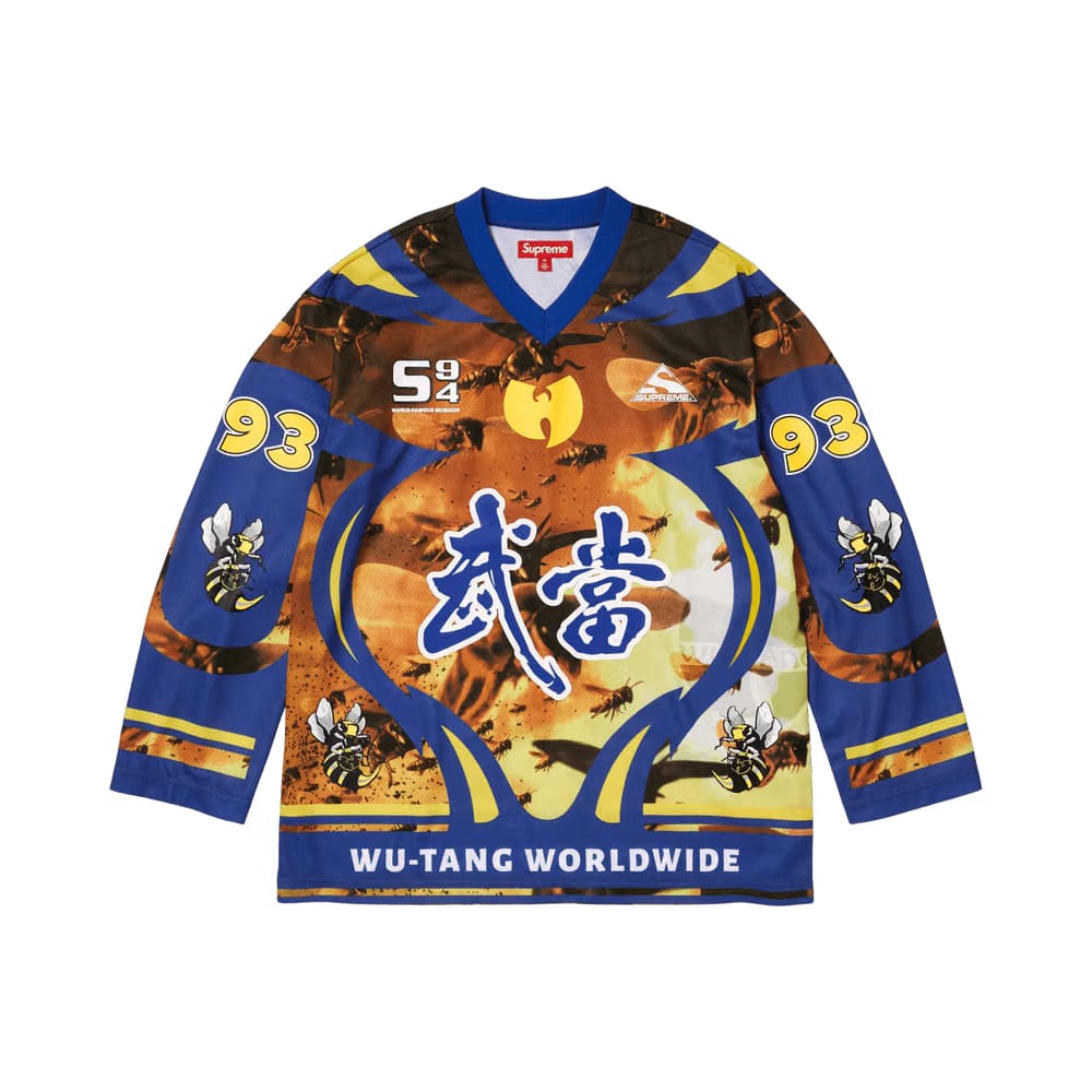 Supreme x Wu-Tang Clan Hockey Jersey Multicolor