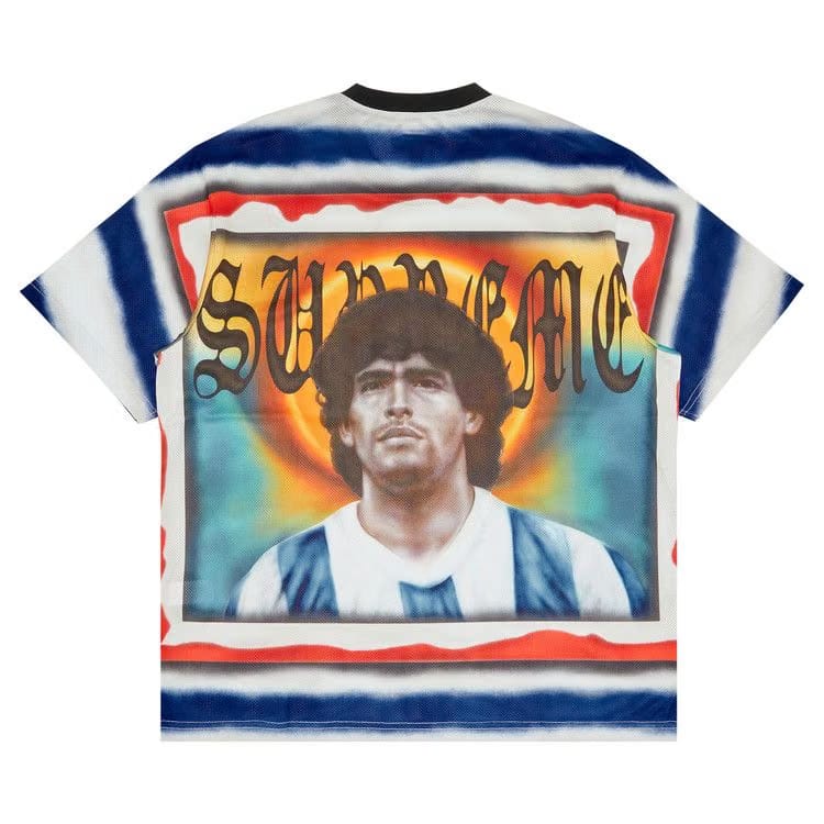 Supreme Maradona Soccer Jersey Multicolor