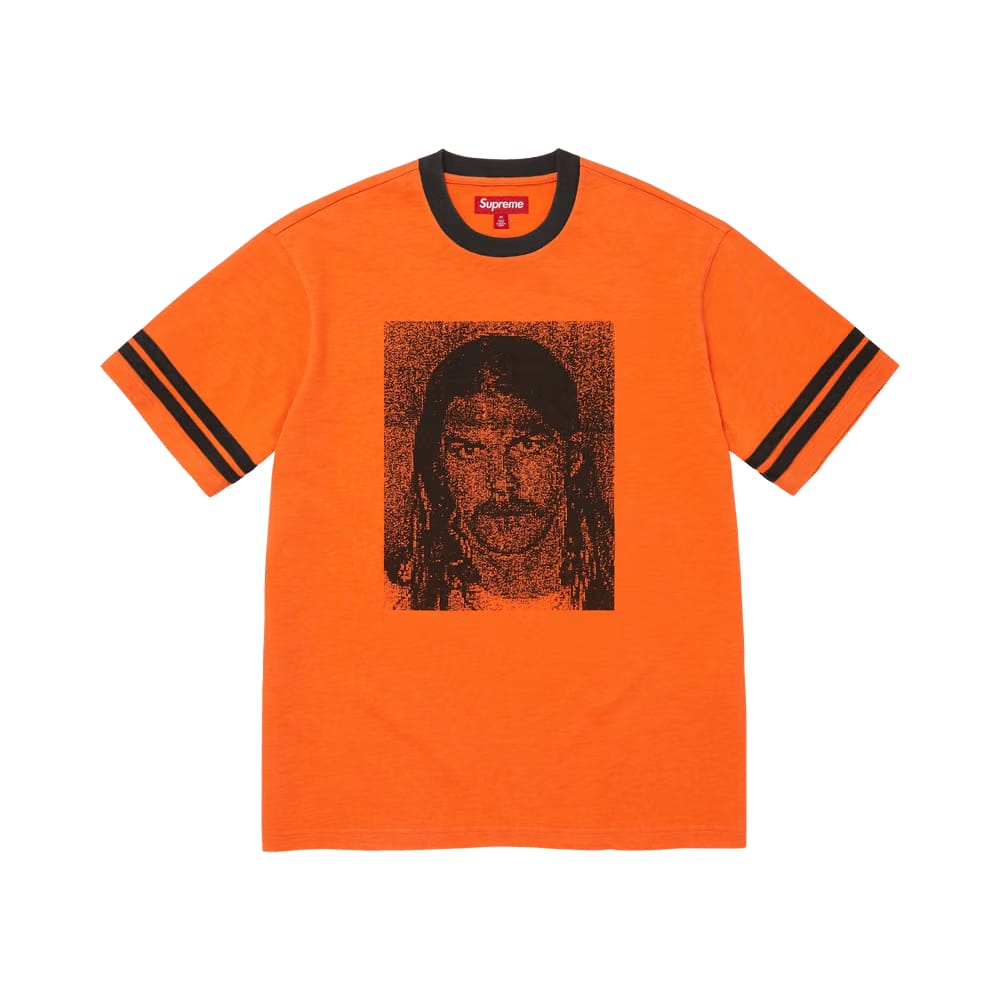 Supreme x Dash Snow Shorts-Sleeve Top Orange