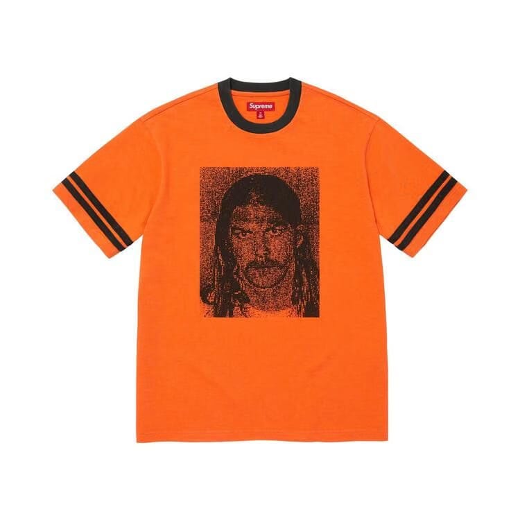Supreme x Dash Snow Shorts-Sleeve Top Orange