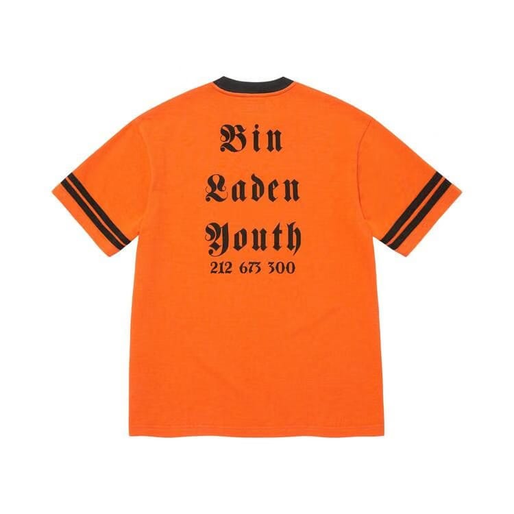 Supreme x Dash Snow Shorts-Sleeve Top Orange